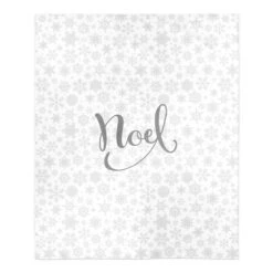 Noel Snowflake Pattern 50x60 Sherpa Fleece Blanket 7 Noel Snowflake Pattern 50x60 Sherpa Fleece Blanket -Michaels X-Mas Decor D518016S 1 1