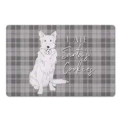 I Ate Santa's Cookies 27x18 Floor Mat -Michaels X-Mas Decor D518020S 1 1