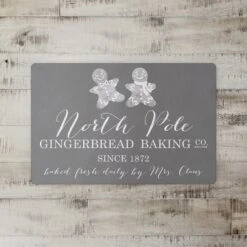 North Pole Gingerbread Co. 27x18 Floor Mat -Michaels X-Mas Decor D518023S 2