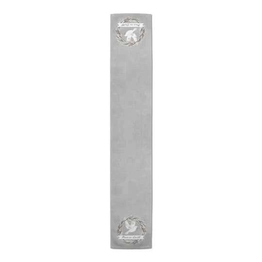 Peace On Earth Dove 16x90 Poly Twill Table Runner 6 Peace On Earth Dove 16x90 Poly Twill Table Runner - Image 4
