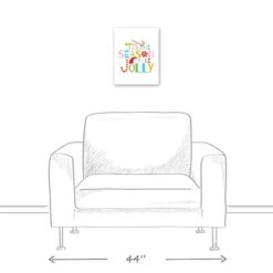 Tis The Season To Be Jolly 11x14 Canvas Wall Art 13 Tis The Season To Be Jolly 11x14 Canvas Wall Art -Michaels X-Mas Decor D518044S 5