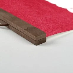 Santa Face 16x20 Teak Hanging Canvas -Michaels X-Mas Decor D518047S 2