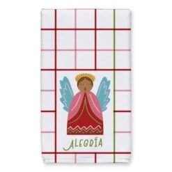 Alegria Angel Grid Tea Towels - Set Of 2 10 Alegria Angel Grid Tea Towels - Set Of 2 -Michaels X-Mas Decor D518063S 2