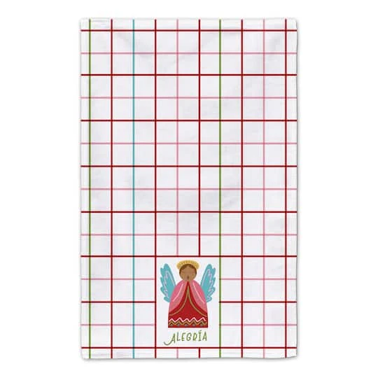 Alegria Angel Grid Tea Towels - Set Of 2 6 Alegria Angel Grid Tea Towels - Set Of 2 - Image 4