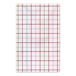 Let It Snow Grid Tea Towels - Set Of 2 -Michaels X-Mas Decor D518064S 5