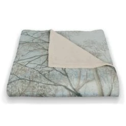 Doe Walking In The Snow 50x60 Coral Fleece Blanket 8 Doe Walking In The Snow 50x60 Coral Fleece Blanket -Michaels X-Mas Decor D518120S 2