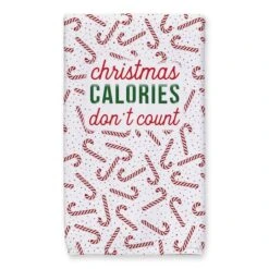 Christmas Calories Don't Count Tea Towel Set 10 Christmas Calories Don't Count Tea Towel Set -Michaels X-Mas Decor D518133S 2