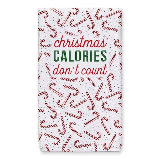 Christmas Calories Don't Count Tea Towel Set 5 Christmas Calories Don't Count Tea Towel Set - Image 3