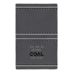 So Getting Coal Tea Towels - Set Of 2 11 So Getting Coal Tea Towels - Set Of 2 -Michaels X-Mas Decor D518139S 3