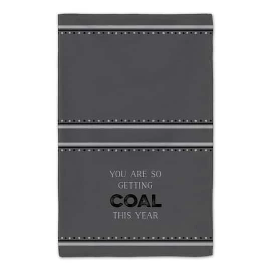 So Getting Coal Tea Towels - Set Of 2 6 So Getting Coal Tea Towels - Set Of 2 - Image 4