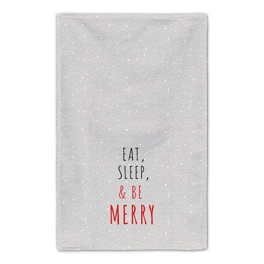 Eat Sleep Be Merry Sloth Tea Towels - Set Of 2 6 Eat Sleep Be Merry Sloth Tea Towels - Set Of 2 - Image 4