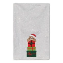 Eat Sleep Be Merry Sloth Tea Towels - Set Of 2 13 Eat Sleep Be Merry Sloth Tea Towels - Set Of 2 -Michaels X-Mas Decor D518141S 5