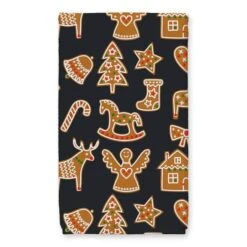 Xmas Movies And Baking Cookie Tea Towels - Set Of 2 -Michaels X-Mas Decor D518142S 4
