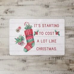 Cost A Lot Like Christmas Floor Mat 7 Cost A Lot Like Christmas Floor Mat -Michaels X-Mas Decor D518145S 2