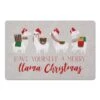 Merry Llama Christmas Floor Mat -Michaels X-Mas Decor D518149S 1