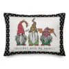 Christmas Is Coming Gnomes Throw Pillow -Michaels X-Mas Decor D518154S 1