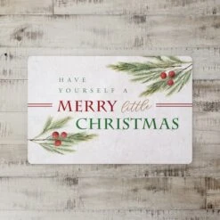 Have A Merry Little Christmas Floor Mat 7 Have A Merry Little Christmas Floor Mat -Michaels X-Mas Decor D518194S 2