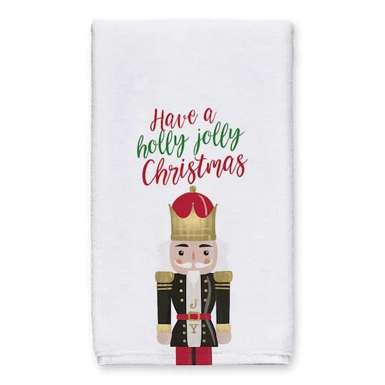Holly Jolly Nutcracker Tea Towels - Set Of 2 5 Holly Jolly Nutcracker Tea Towels - Set Of 2 - Image 3