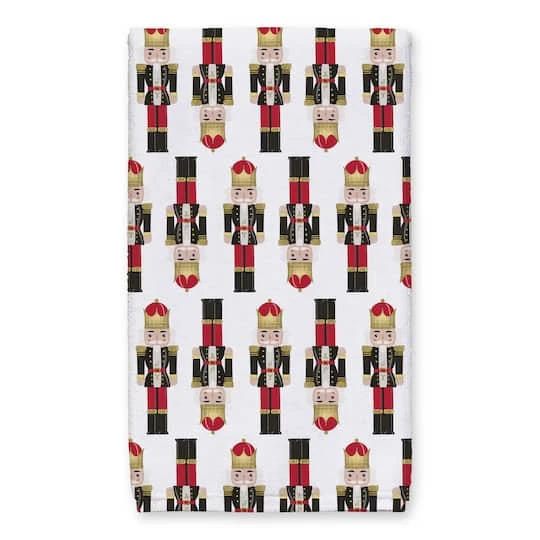 Holly Jolly Nutcracker Tea Towels - Set Of 2 7 Holly Jolly Nutcracker Tea Towels - Set Of 2 - Image 5