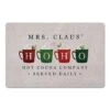 Mrs Claus Hoho Cocoa 27x18 Floor Mat -Michaels X-Mas Decor D518205S 1