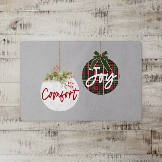 Comfort Joy Ornaments 27x18 Floor Mat 5 Comfort Joy Ornaments 27x18 Floor Mat - Image 3