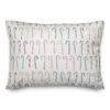 Candy Cane Pattern 14x20 Throw Pillow -Michaels X-Mas Decor D518232S 1