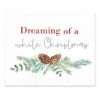 Dreaming Of A White Christmas Tabletop Canvas -Michaels X-Mas Decor D518280S 1