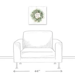 Christmas Wreath Noel Canvas Wall Art 12 Christmas Wreath Noel Canvas Wall Art -Michaels X-Mas Decor D518302S 4