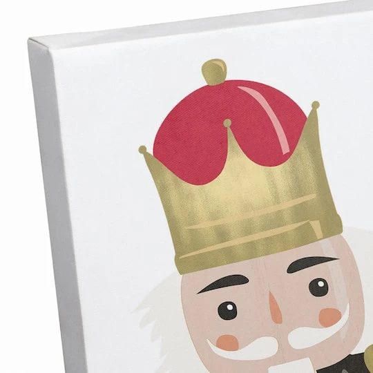 Holly Jolly Nutcracker 18x12 Canvas Wall Art 6 Holly Jolly Nutcracker 18x12 Canvas Wall Art - Image 4