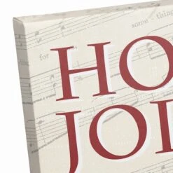 Holly Jolly Santa 20x20 Canvas Wall Art -Michaels X-Mas Decor D518310S 3