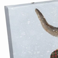 Festive Reindeer 24x24 Canvas Wall Art -Michaels X-Mas Decor D518311S 3