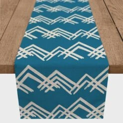 Blue Mountain 16x90 Poly Twill Table Runner -Michaels X-Mas Decor D518353S 2