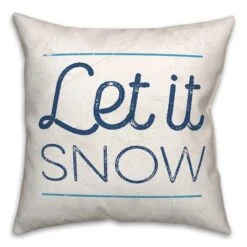 Let It Snow Skis18x18 Throw Pillow 8 Let It Snow Skis18x18 Throw Pillow -Michaels X-Mas Decor D518357S 2