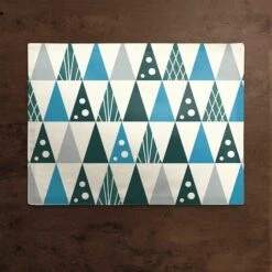 Cool Tree Pattern 18x14 Poly Twill Placemat 7 Cool Tree Pattern 18x14 Poly Twill Placemat -Michaels X-Mas Decor D518379S 2