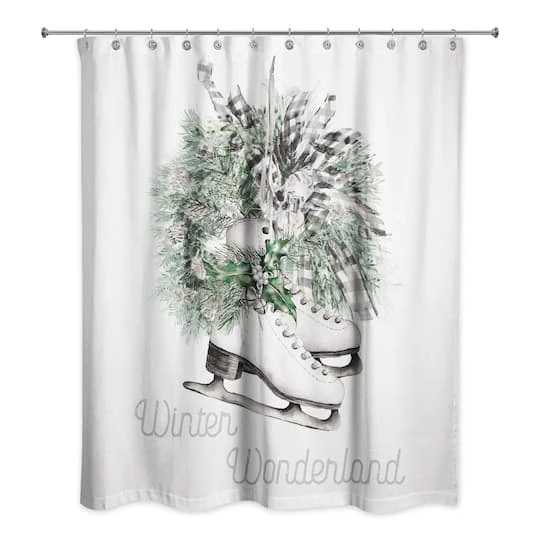 Winter Wonderland Shower Curtain 3 Winter Wonderland Shower Curtain