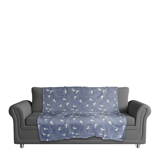 Skating Ice Skates 50x60 Coral Fleece Blanket 6 Skating Ice Skates 50x60 Coral Fleece Blanket - Image 4