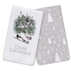 Winter Wonderland Tea Towels - Set Of 2