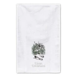 Winter Wonderland Tea Towels - Set Of 2 11 Winter Wonderland Tea Towels - Set Of 2 -Michaels X-Mas Decor D518425S 3