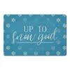 Up To Snow Good 27x18 Floor Mat -Michaels X-Mas Decor D518434S 1