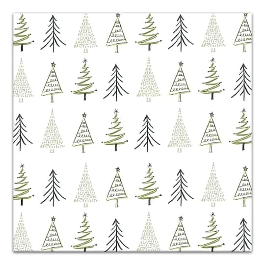 Tree Mat 24x24 Canvas Wall Art 4 Tree Mat 24x24 Canvas Wall Art - Image 2