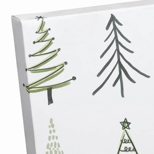 Tree Mat 24x24 Canvas Wall Art 6 Tree Mat 24x24 Canvas Wall Art - Image 4