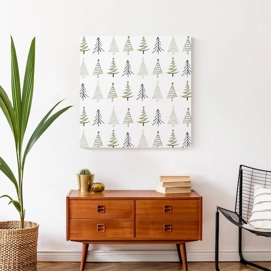 Tree Mat 24x24 Canvas Wall Art 7 Tree Mat 24x24 Canvas Wall Art - Image 5