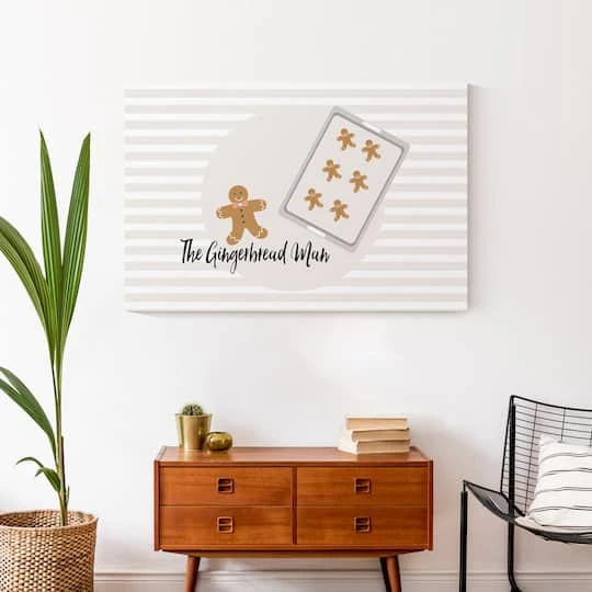 The Gingerbread Man 24x36 Canvas Wall Art 7 The Gingerbread Man 24x36 Canvas Wall Art - Image 5