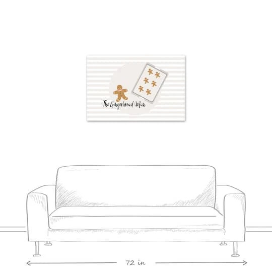 The Gingerbread Man 24x36 Canvas Wall Art 8 The Gingerbread Man 24x36 Canvas Wall Art - Image 6