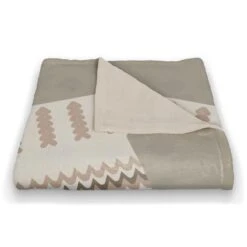 Warm And Cozy Mittens 50x60 Coral Fleece Blanket -Michaels X-Mas Decor D518501S 2