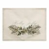 Holly Jolly Greenery 18x14 Poly Twill Placemat 2 Holly Jolly Greenery 18x14 Poly Twill Placemat -Michaels X-Mas Decor D518511S 1