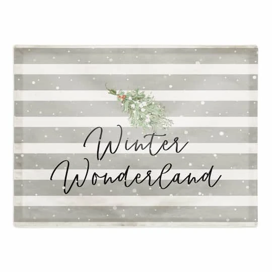 Winter Wonderland 18x14 Poly Twill Placemat 4 Winter Wonderland 18x14 Poly Twill Placemat - Image 2