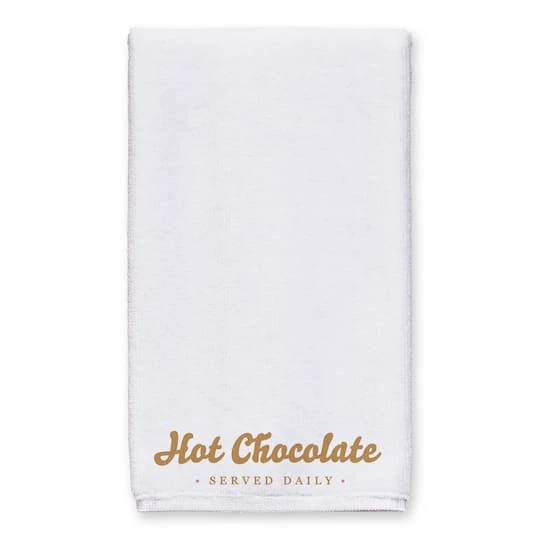 Hot Chocolate Tea Towels - Set Of 2 5 Hot Chocolate Tea Towels - Set Of 2 - Image 3