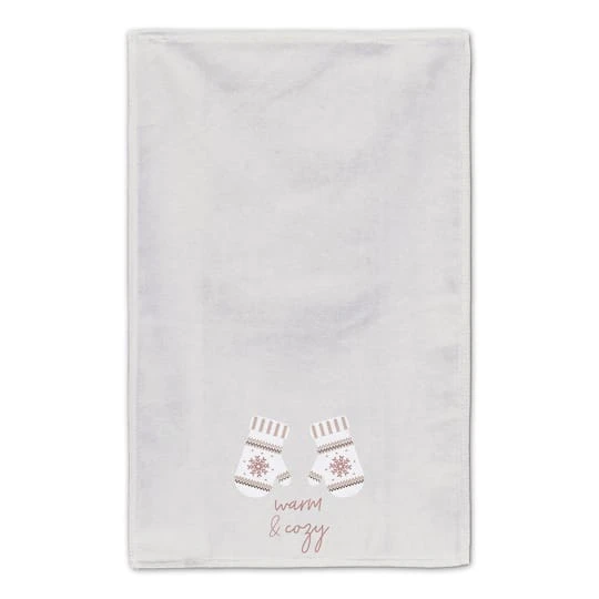 Warm And Cozy Mittens Tea Towels - Set Of 2 6 Warm And Cozy Mittens Tea Towels - Set Of 2 - Image 4