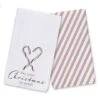 Designs Direct Sweet Christmas Candy Cane Tea Towels Set 2 Designs Direct Sweet Christmas Candy Cane Tea Towels Set -Michaels X-Mas Decor D518532S 1